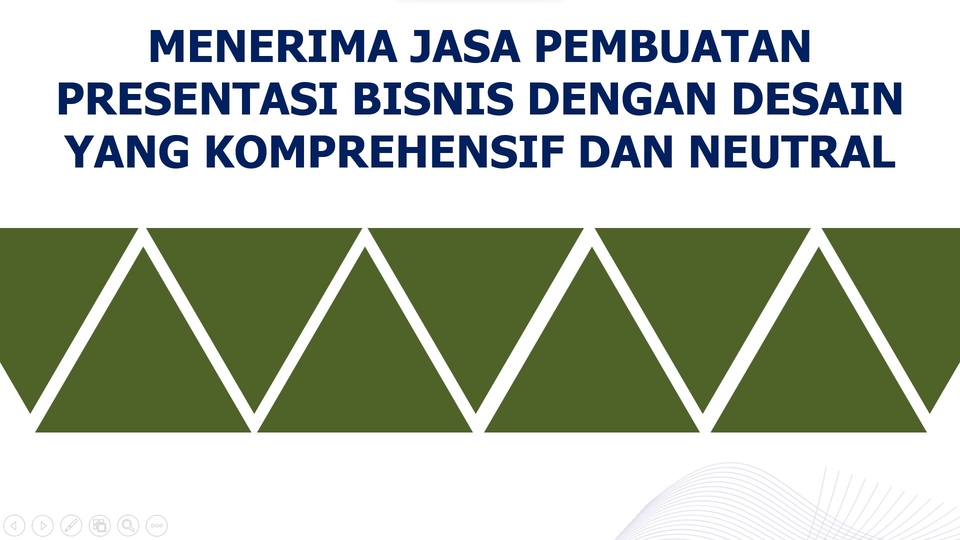 Presentasi - Jasa Pembuatan Presentasi Bisnis - 1