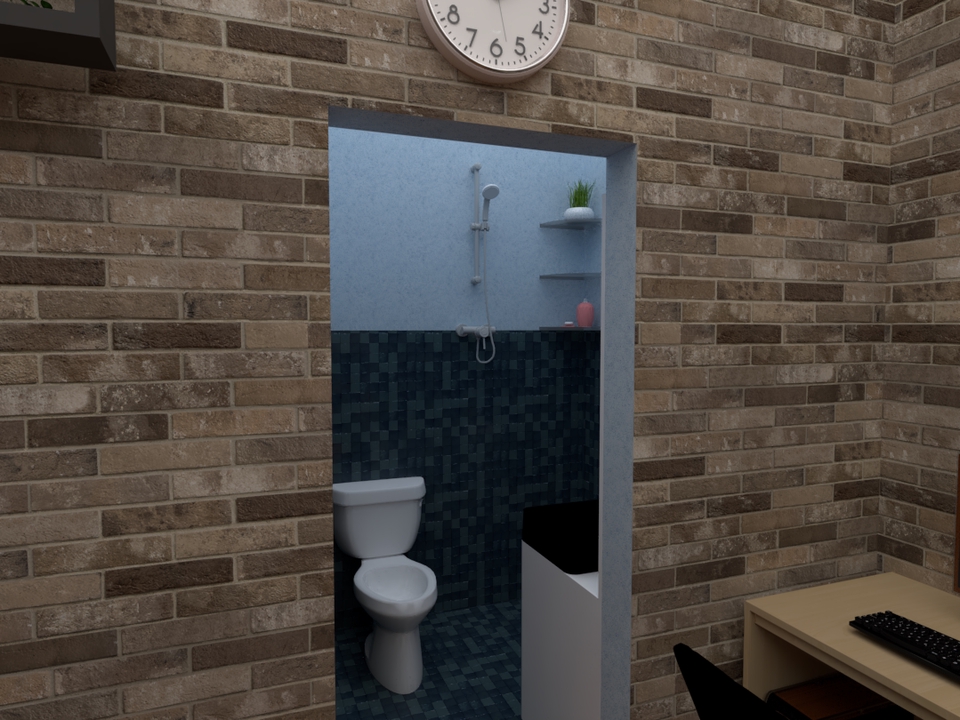 Jasa Desain Interior 3D Rumah Minimalis Modern dan Kamar Mandi