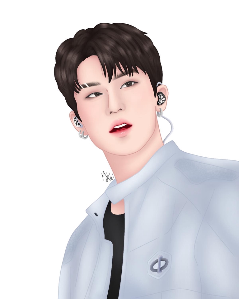 รับวาดภาพเหมือน ภาพวาดผู้ชาย portrait