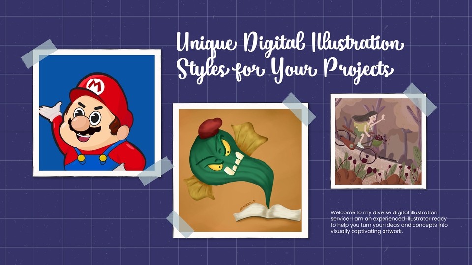 Gambar dan Ilustrasi - Unique Digital Illustration Styles for Your Projects - 1