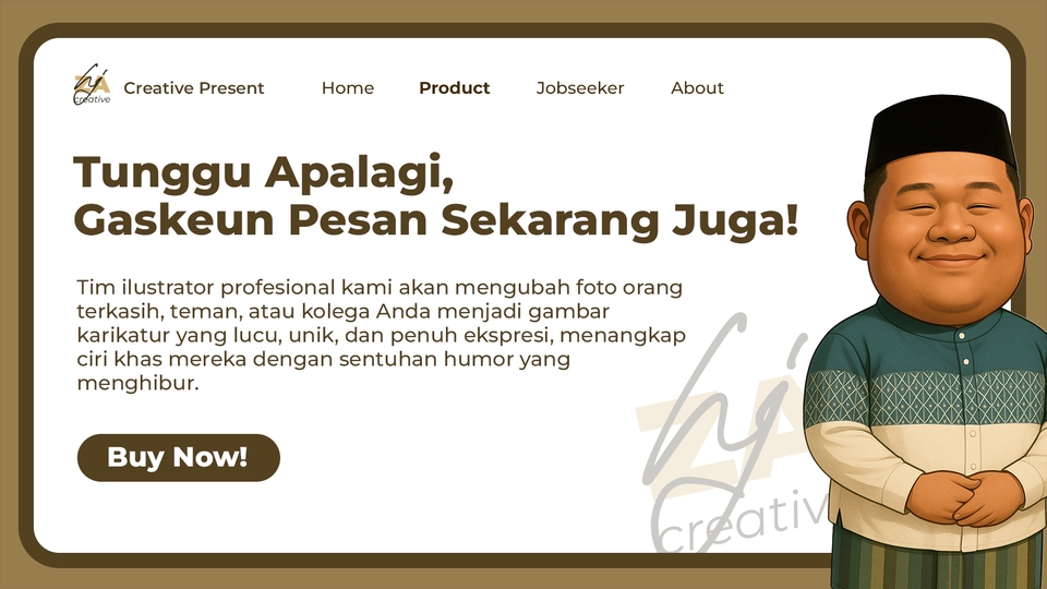 Karikatur - Jasa Desain Hadiah Karikatur Personal: Bikin Ngakak & Terkenang! - 4