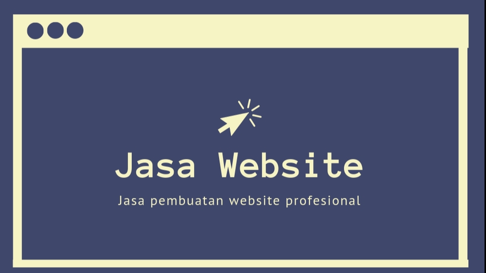 Web Development - Pembuatan Website Profesional (CMS WP) - 1