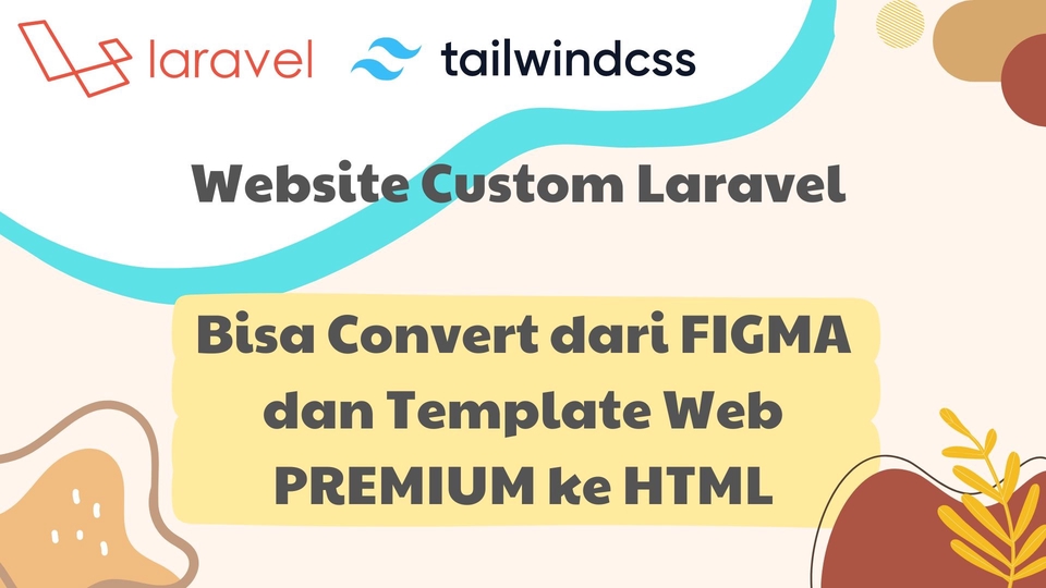 Web Development - Website Custom / Bisa Convert FIGMA ke HTML - 1