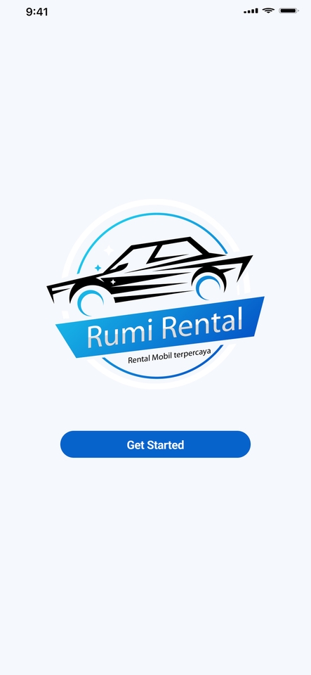 Jasa desain UI UX mobile app dan website, RUMI RENTAL, desain aplikasi, desain web, user experience design, user interface design.