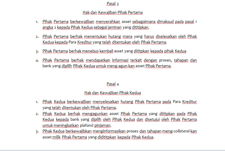 Hukum - Jasa Buat Somasi, Gugatan, Kontrak/Perjanjian : Revisi Tak Terbatas - 3