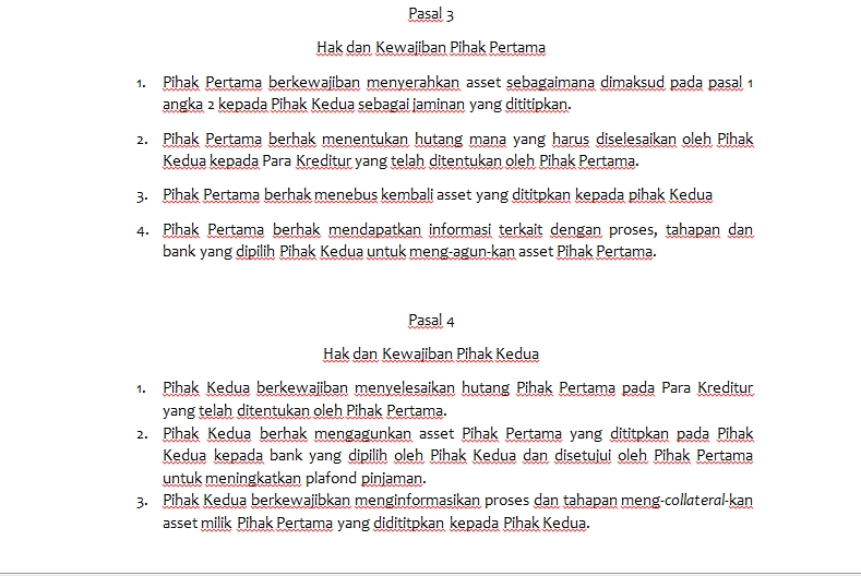 Hukum - Jasa Buat Somasi, Gugatan, Kontrak/Perjanjian : Revisi Tak Terbatas - 3