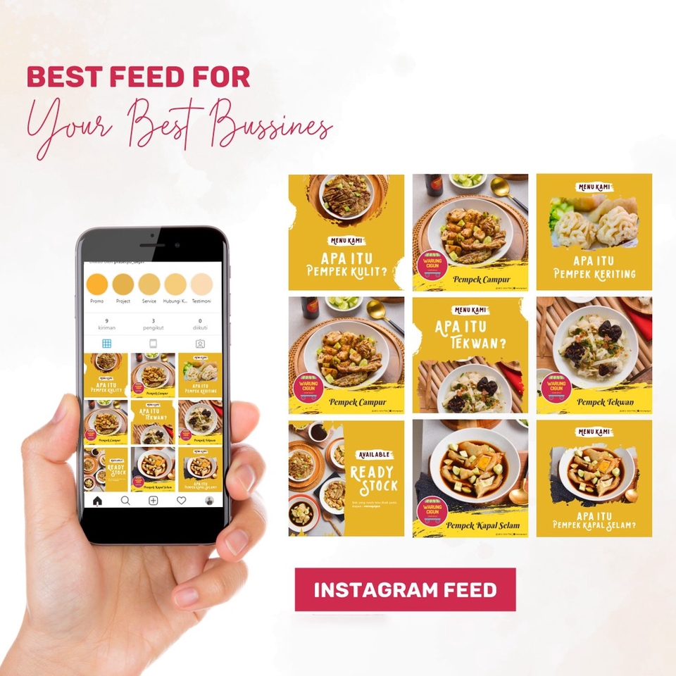 Banner Online - 9 Desain Feed Instagram Kekinian Cuma 150rb - 2