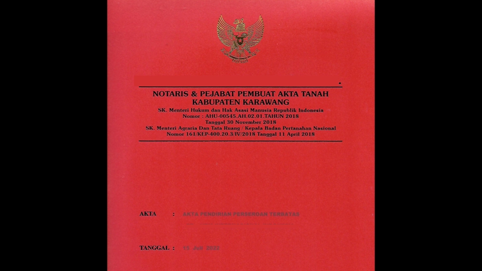 Hukum - Pendirian PT Murah Jakarta - 1