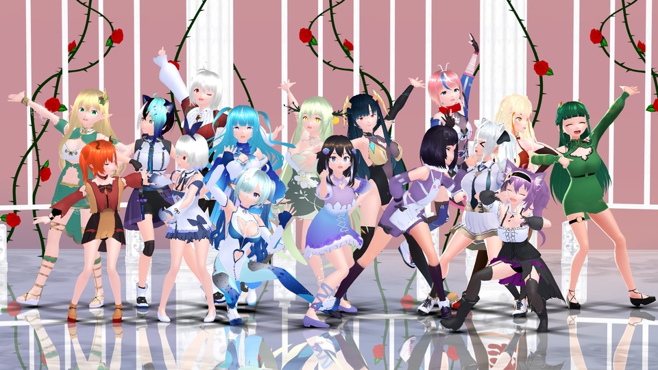 ทำโมเดล 3D - รับทำโมเดล 3D Model จากโปรเเกรม vroid สามารถรับลงใน Vrchat ได้ - 5