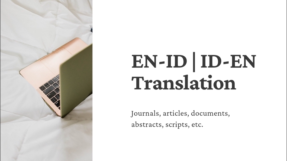Penerjemahan - English-Indonesian (Vice Versa) Translator | Accurate & Trusted - 1