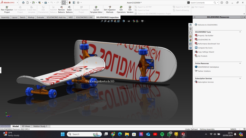 Jasa drafter autocad murah, pembuatan desain skateboard 3d, jasa drafter freelance, drafter autocad freelance, desain skateboard 3d.
