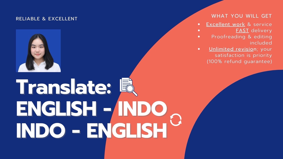 Translate English - Indonesia & Indonesia - English