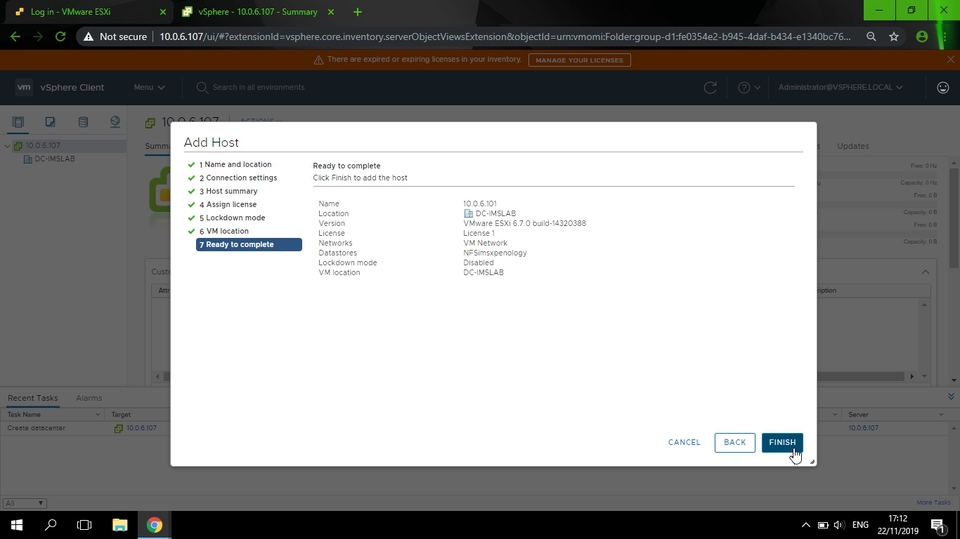 Technical Support - VMware vSphere: Install,Configure, Manage "ESXi and vCenter Server" - 21