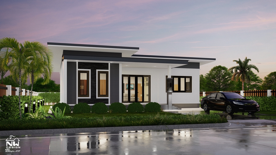 3D Perspective - 3D Perspective Interior Exterior and Video Present - 4