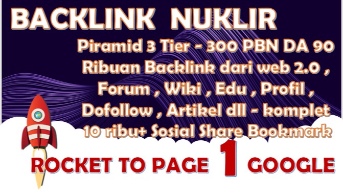 Jasa SEO Profesional, Terpercaya, dan Berkualitas - MURAH , Powerfull : BACKLINK NUKLIR - PAKET BACKLINK KOMPLET untuk PAGE ONE Google