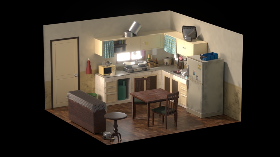 ทำโมเดล 3D - รับทำ 3D Character / Mockup - 25