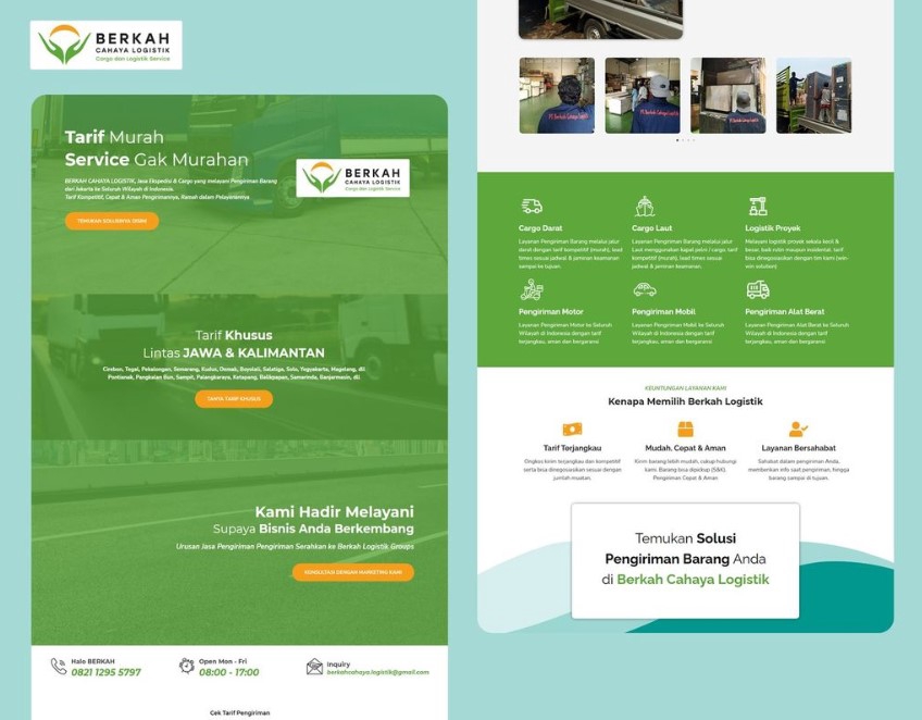 Web Development - Pembuatan Landing Page Free Domain+Hosting Lengkap Siap Pakai - 3