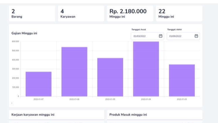 Web Development - Jasa Pembuatan Aplikasi Web - Sistem Informasi Sederhana - 1