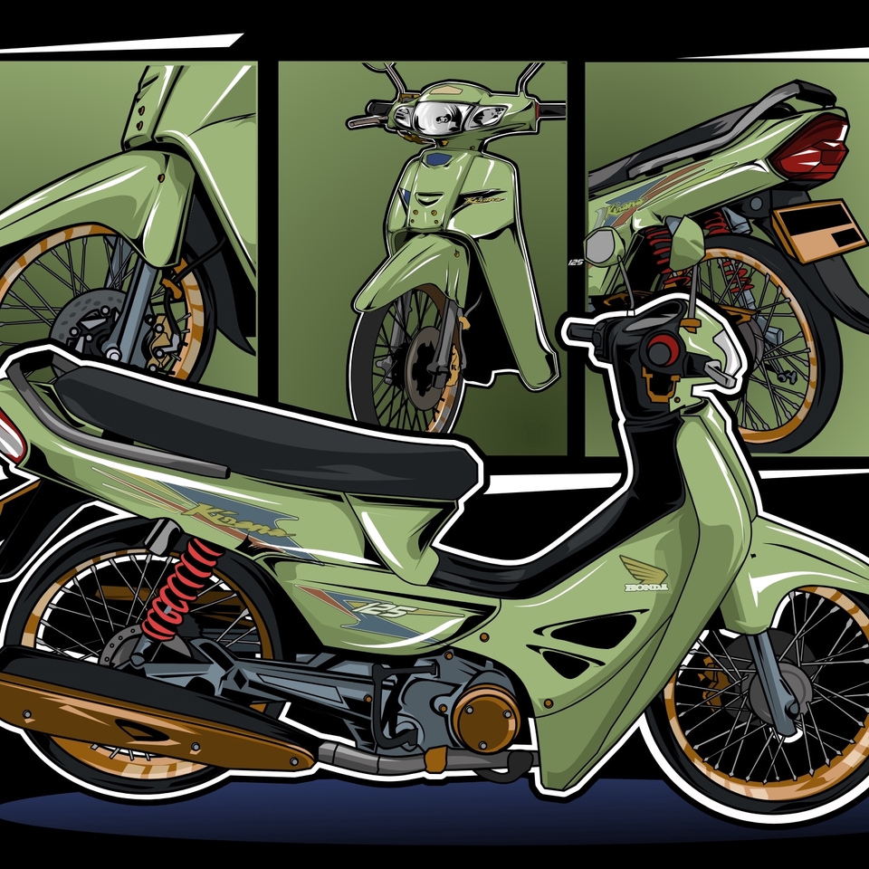 Logo - Logo 2 Warna 1x24 Jam Mengunakan APP infinity desain - 7