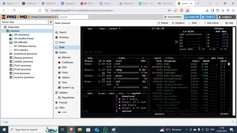 Jasa setting VPS dan install ulang Windows, teknisi komputer panggilan, harga instal ulang laptop dan backup data.