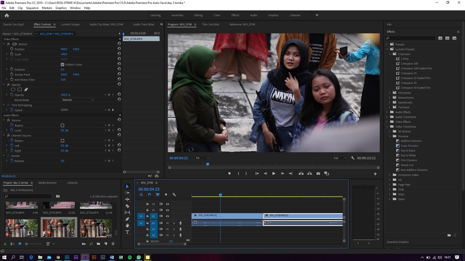 Video Editing - Jasa Editing Video Profesional ( Dokumentasi, Travelling, Cinematic dll ) - 2