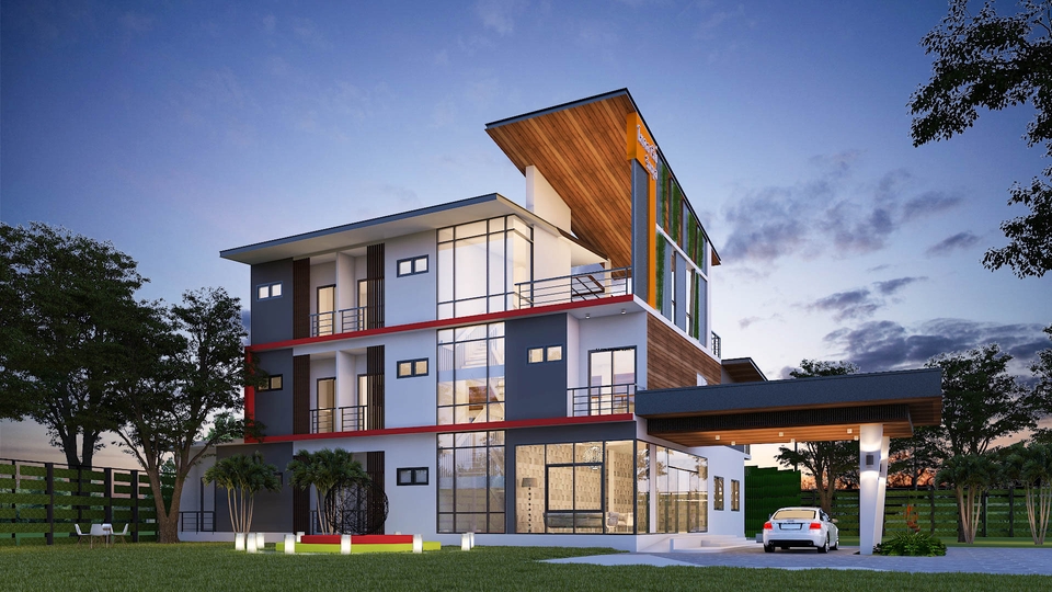 ออกแบบตกแต่งภายใน - รับออกแบบอาคารทุกประเภท ภายนอก - ภายใน บ้าน โรงพยาบาล อื่นๆ - 24
