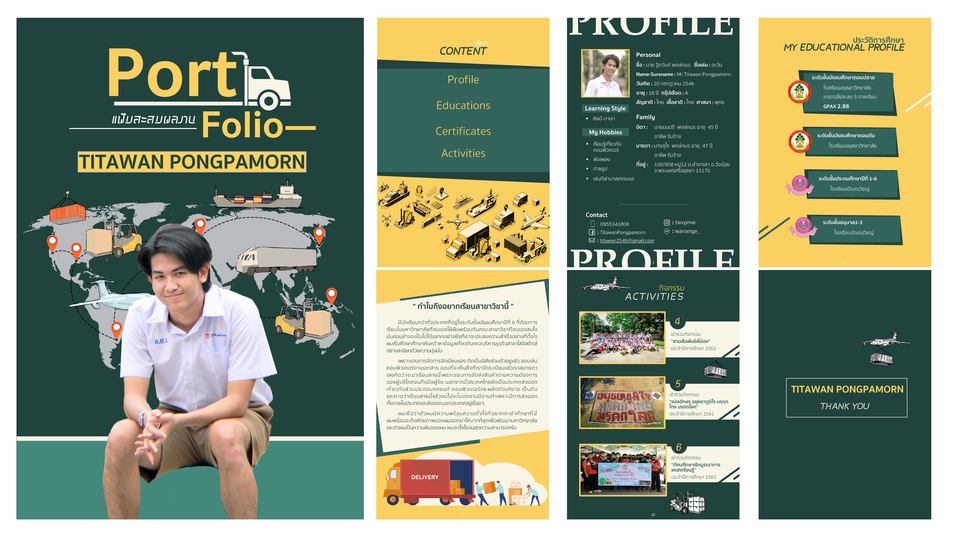 Portfolio & Resume - Portfolio & Resume are show your true colors - 30
