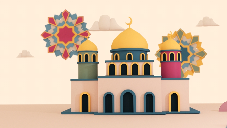 Motion Graphics - Membuat Animasi islam bulan ramadan dalam 1 hari - 6