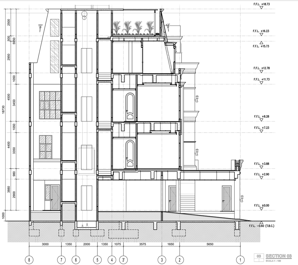 CAD Drawing - Gambar Kerja Autocad 2D : Arsitek, Struktur, MEP - 10