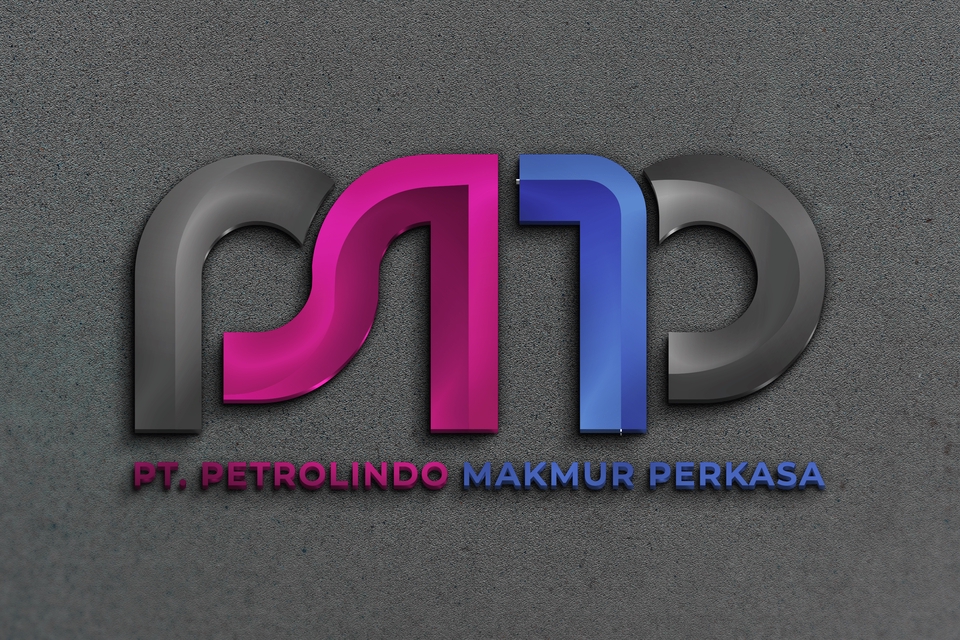 Jasa desain logo online untuk PT. Petrolindo Makmur Perkasa.