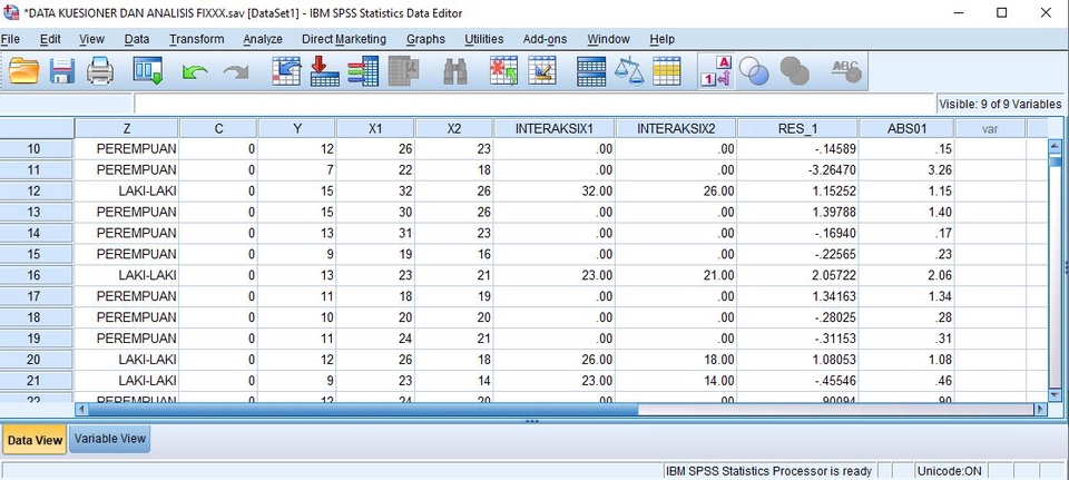 Analisis Data - Jasa Pengolahan Data SPSS untuk Skripsi dan Tugas Penelitian - 7