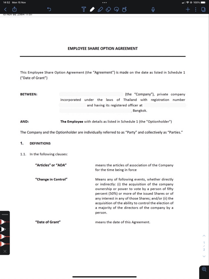 กฏหมาย - ให้คำปรึกษา ร่างสัญญา Review สัญญา ทั้งภาษาไทยและภาษาอังกฤษ ( Contract Review Service) - 2