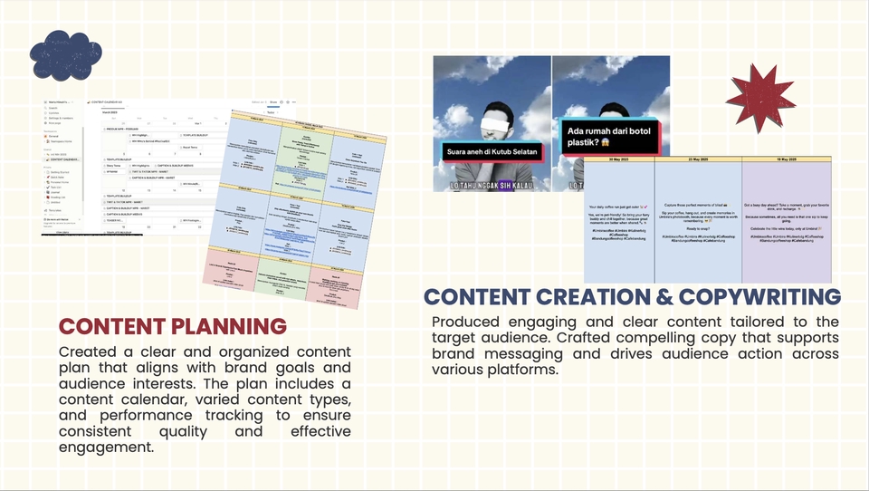 Jasa asisten virtual: Perencanaan dan pembuatan konten menarik untuk media sosial