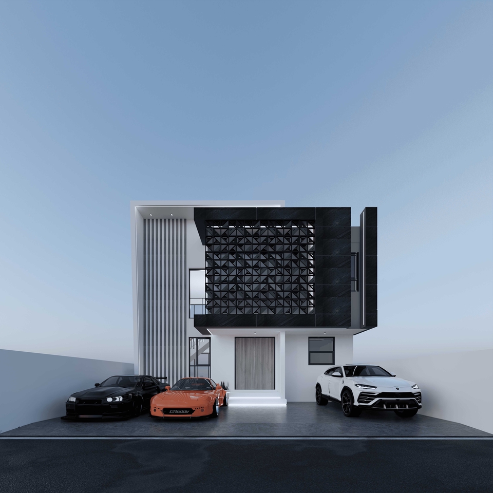 3D Perspective - รับขึ้นโมเดล 3D สถาปัตยกรรม / เขียนแบบ / Render ทัศนียภาพภายนอกหรือภายใน/อื่นๆ - 9