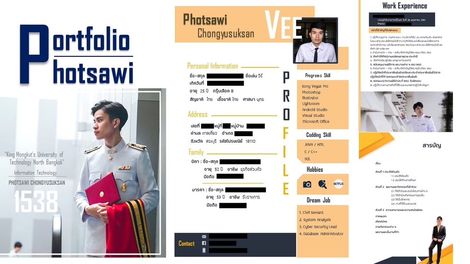 Portfolio & Resume - Portfolio & Resume are show your true colors - 11