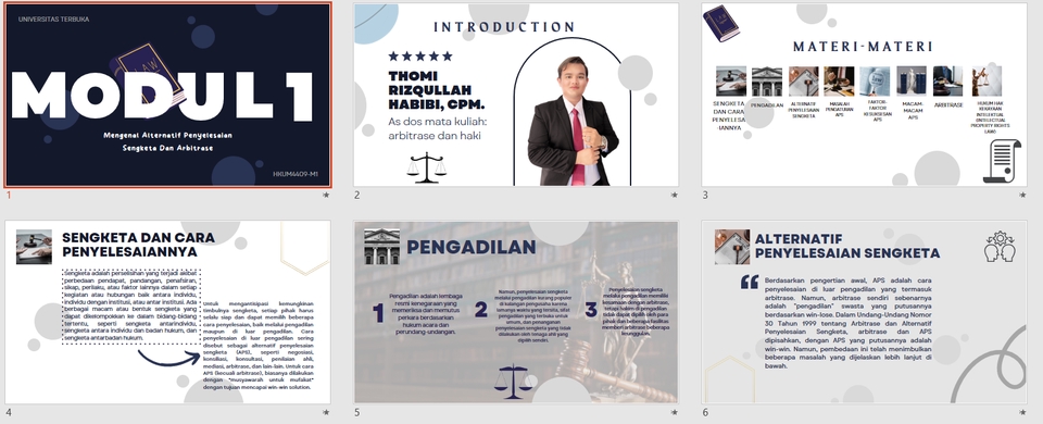 Presentasi - Desain Power Point, via Ms. Power Point/CANVA - 7