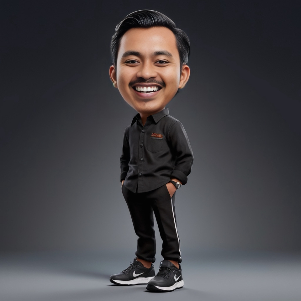 Karikatur - Karikatur 3D Kustom: Hadiah Unik dan Personal - 6