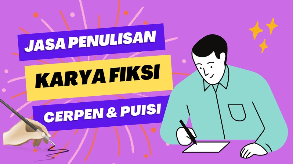 Jasa Penulis Artikel Berkualitas dan Bergaransi - Jasa Penulisan Karya Fiksi
