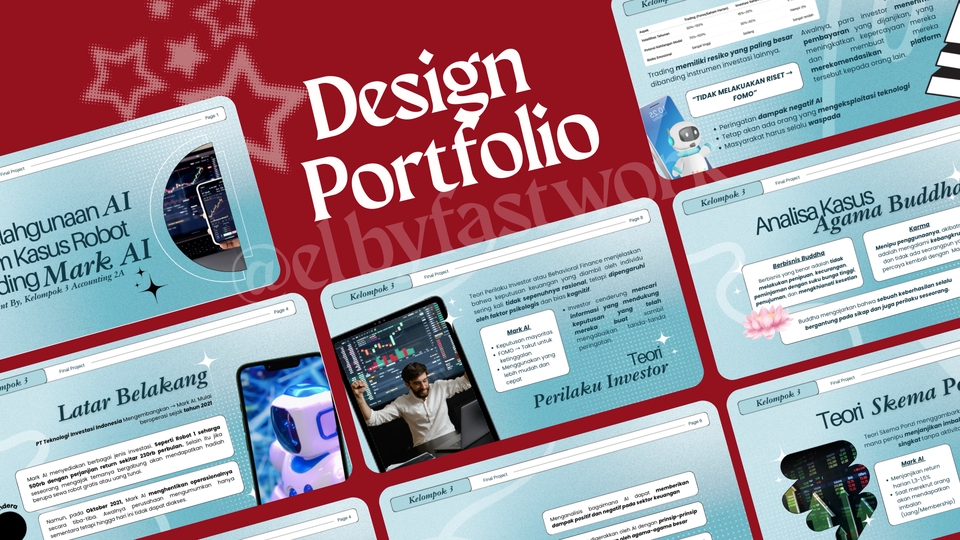 Jasa Desain Presentasi Powerpoint Profesional; Desain PPT Kreatif, Pembuatan Slide Presentasi, Harga Terjangkau