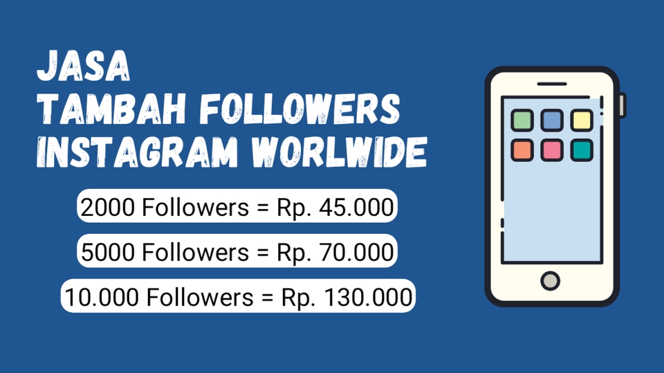 Tambah Followers - Jasa tambah followers worldwide - 3