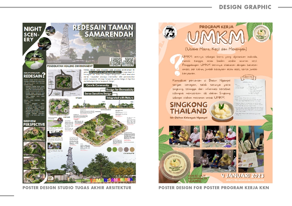 Infografis - Simple Poster Infografis Desain - 3