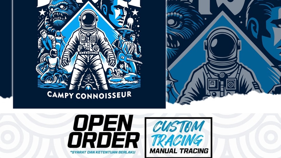 Gambar dan Ilustrasi - DESAIN VEKTOR ART / GAMBAR ULANG / TRACING - 7