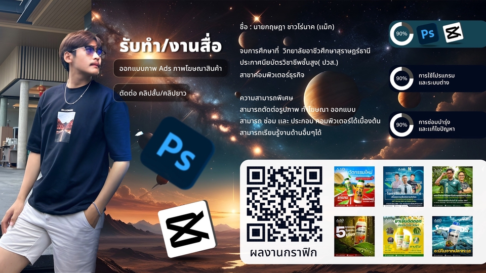 Banner โฆษณา - สื่อโฆษณา ภาพแอดเป็นชุด - 1