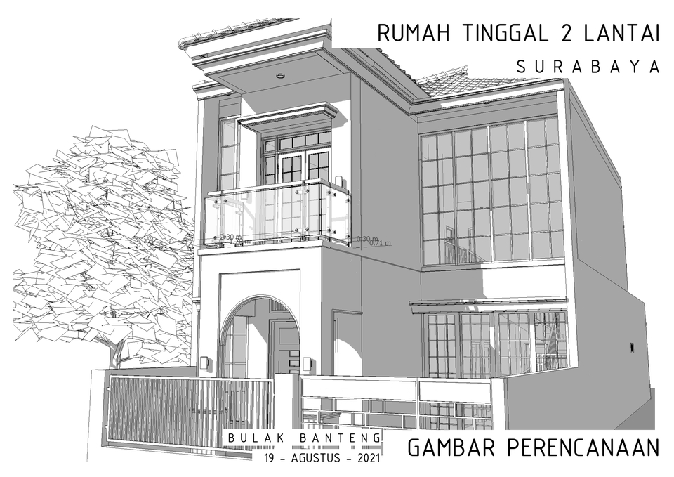 CAD Drawing - JASA GAMBAR KERJA 1-3 HARI JADI - 9