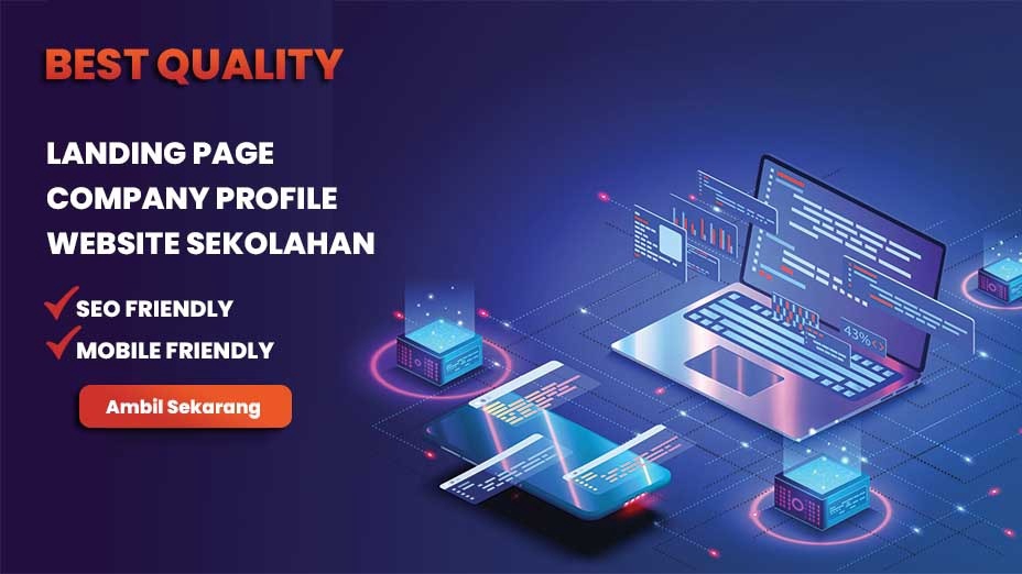 Web Development - Website Landing Page , Company Profile, Website Sekolah | Profesional | - 1