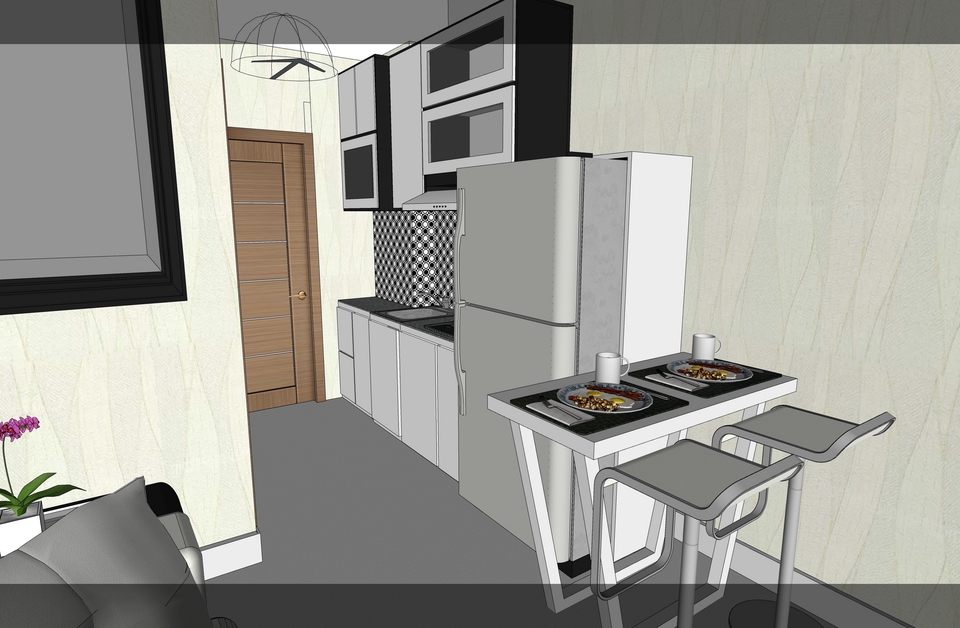 3D & Perspektif - GAMBAR 3D SKETCHUP - 4