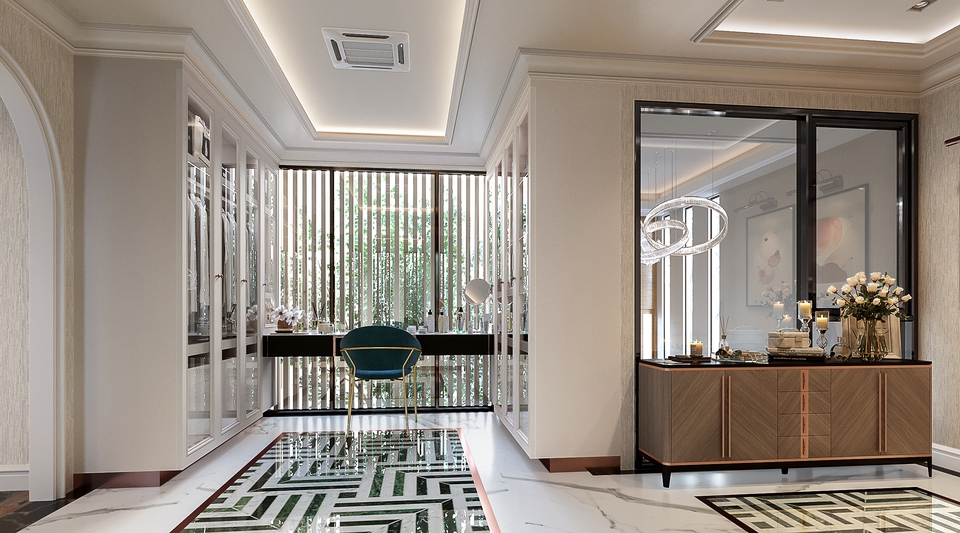 3D Perspective - interior and exterior perspective - 28