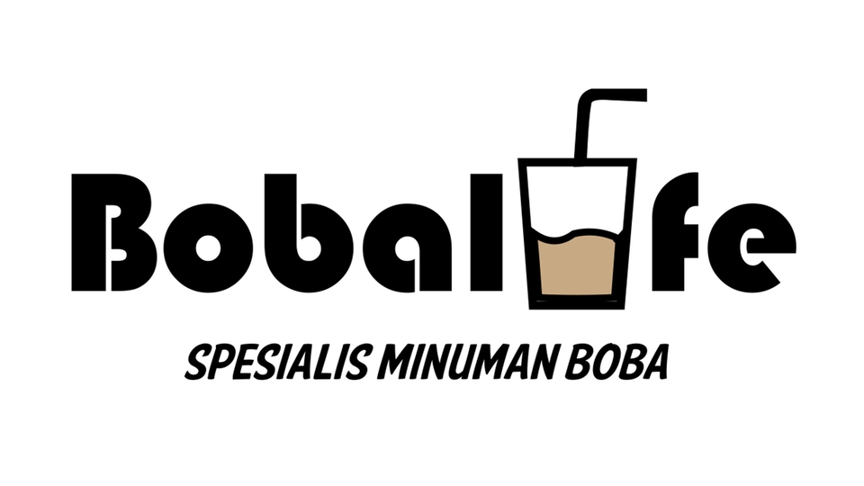 Jasa desain logo boba, desain logo minuman, buat logo cafe, bikin logo online, logo untuk online shop.