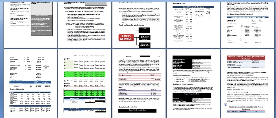 Mulai Bisnis/Start-up - Jasa Bikin Business Plan Report (Perencanaan Usaha Komprehensif)  - 6