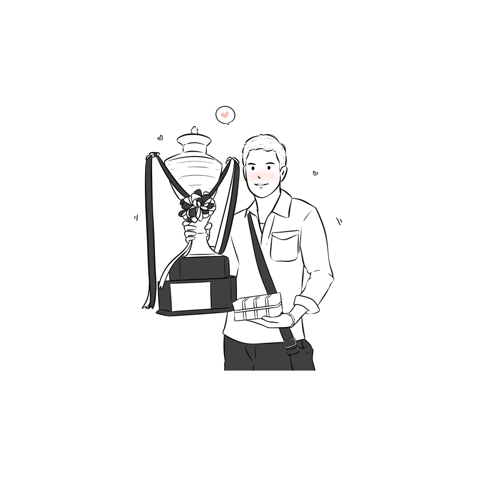 วาดภาพลายเส้น - รับวาดภาพลายเส้น สไตล์มินิมอล - 24